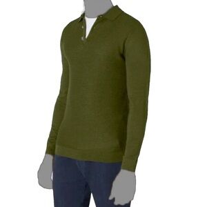 Vintage | Alfani | Men's XL 100% Merino Wool Shirt | Made in Australia | NWT